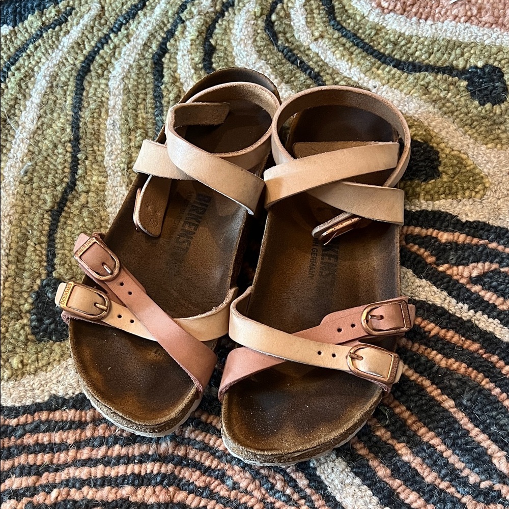 Birkenstock Women's Sandals - Tan and Brown